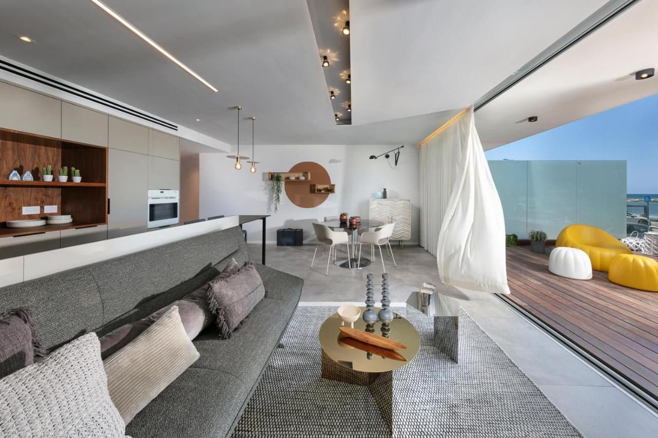 Beach Lux Apartment Haïfa Extérieur photo